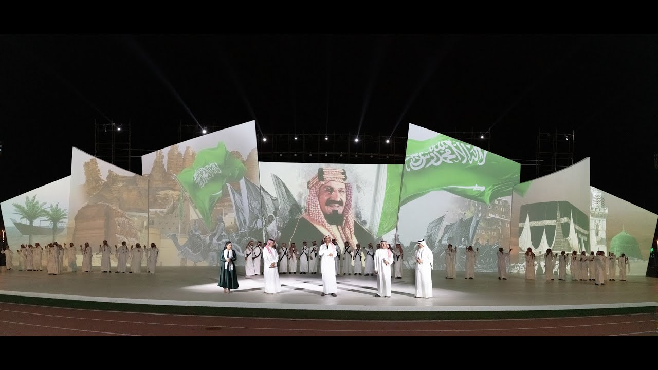 مضت تسعين عام | أوبريت الثوب الجديد - لوحة ٢| احتفال اليوم الوطني بمنطقة الجوف