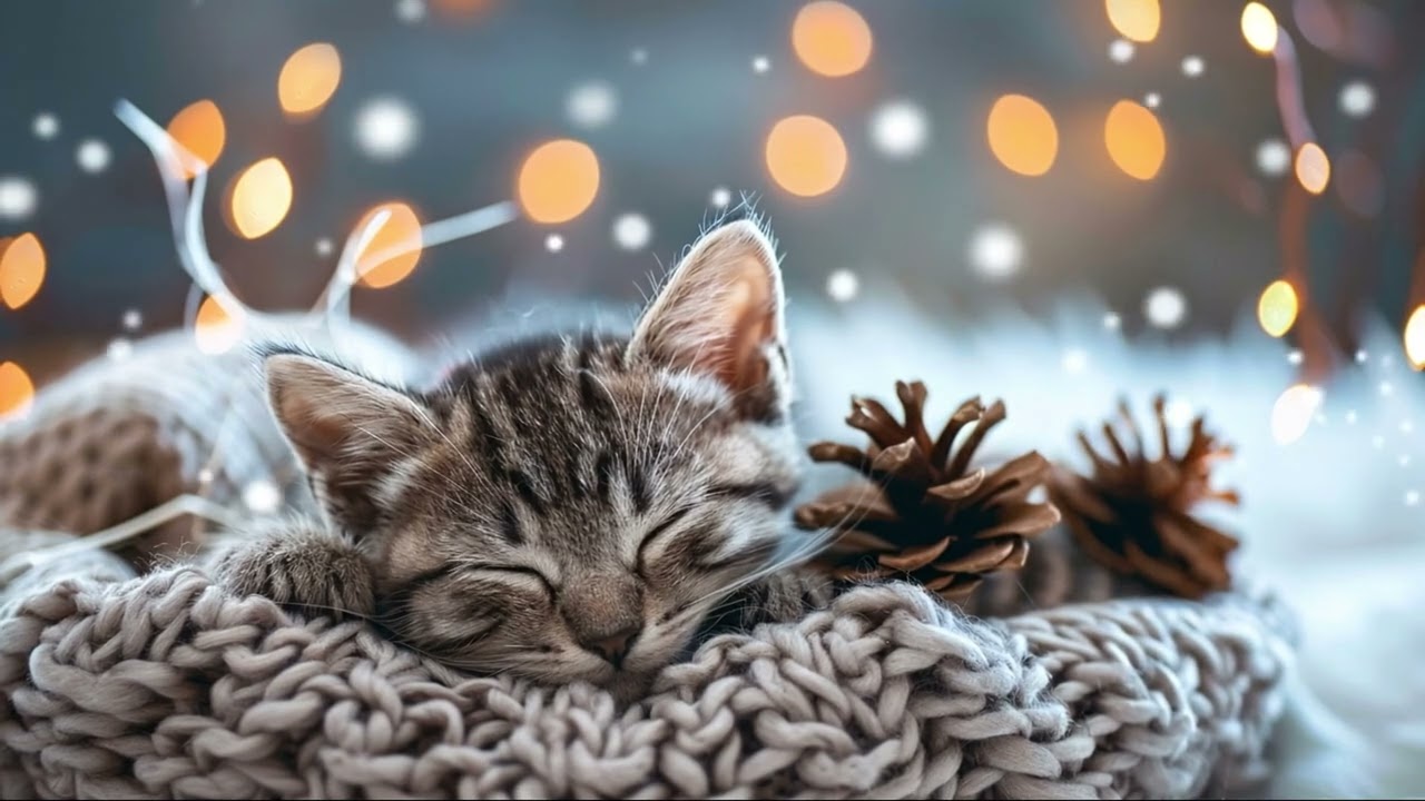 3 Hours of Cat Sleep Music ✨ Sleepbound Music Box for Tranquil Cats | Mellow Cat Dreams