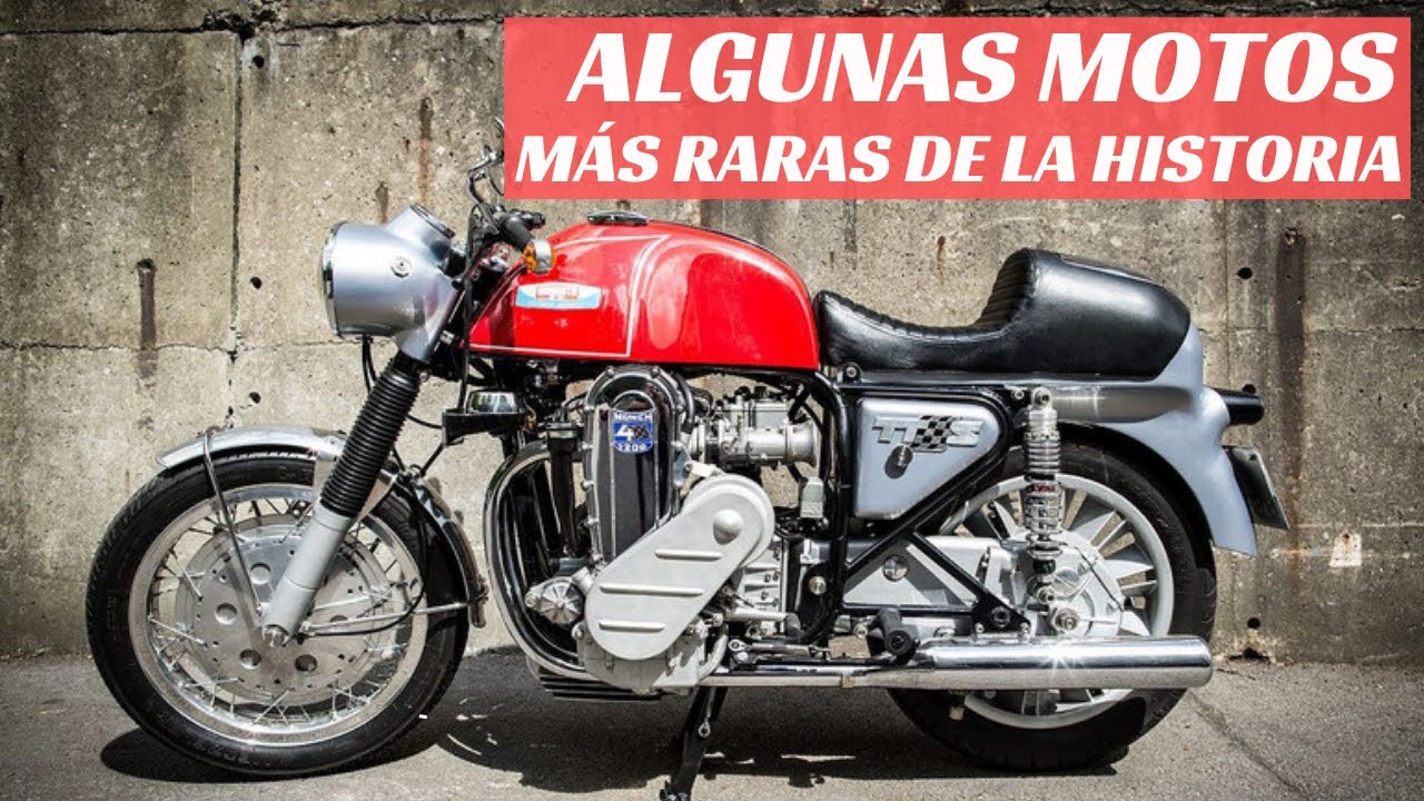 Algunas de las motos más raras de la historia