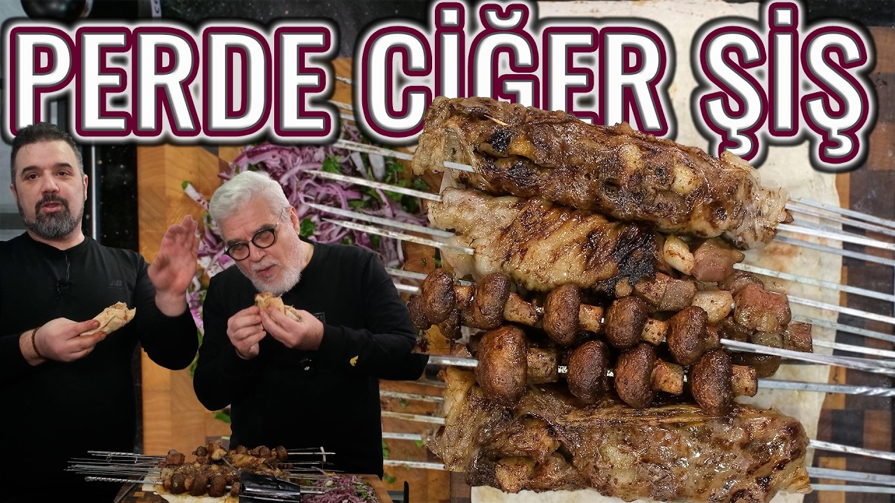 CİĞERİ B&Ouml;YLE YAPINCA SEVİYESİ DEĞİŞİYOR! !! (Mangalda Diyarbakır Usul&uuml; Perde Ciğeri)