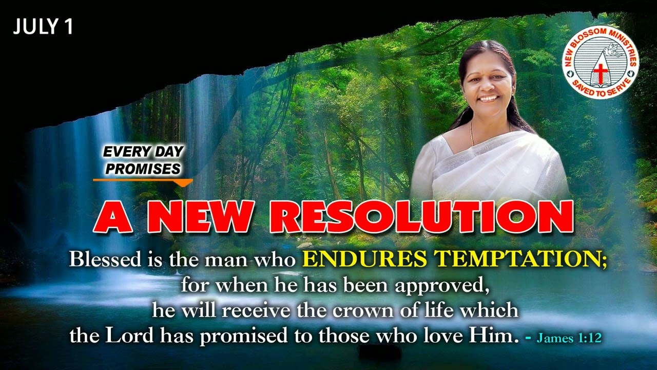 Everyday Promise - English | 1st July 2022 | Dr. Teresa Paul | National Women's Movement