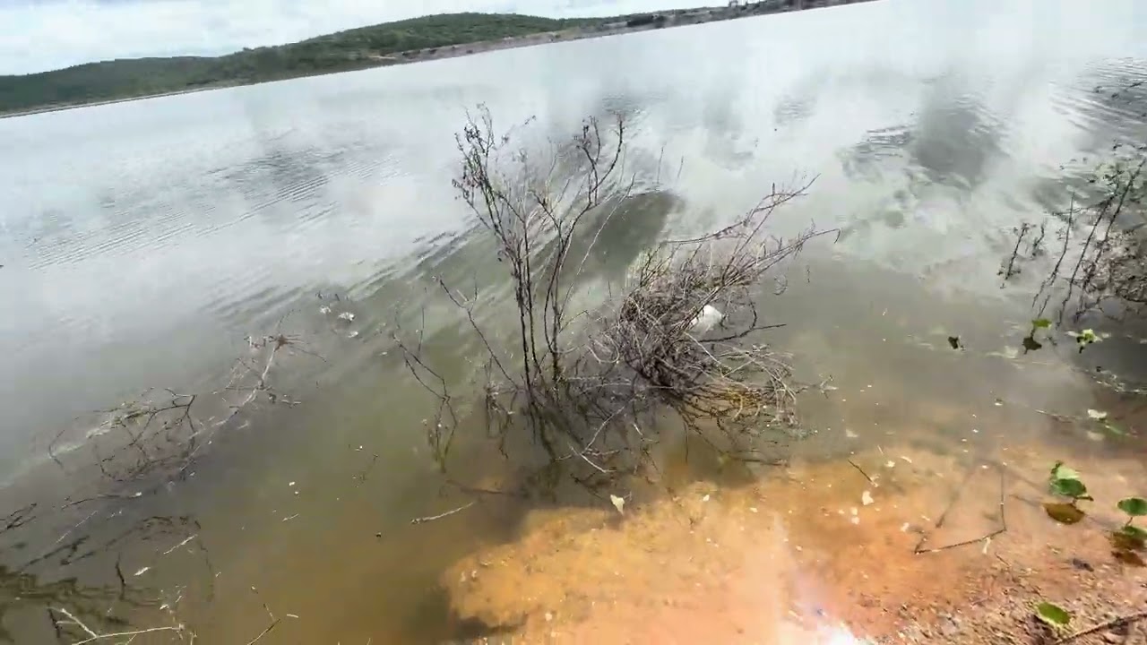 BARRAGEM DA JANDAIA. ALMENTA O VOLUME DE ÁGUA