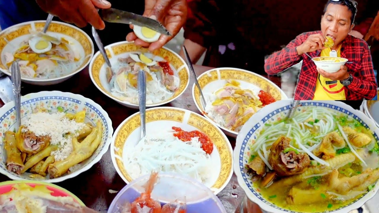 MANTAP..NEMU SOTO AYAM ENAK KOMPLIT DARI JEROAN KEP4L4 SAMPAI CEKER ADA -SOTO Ayam Pak Saud