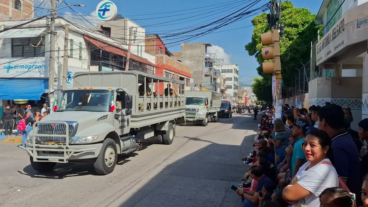 Desfile 16 de septiembre de 2025, chilpancingo, Guerrero 