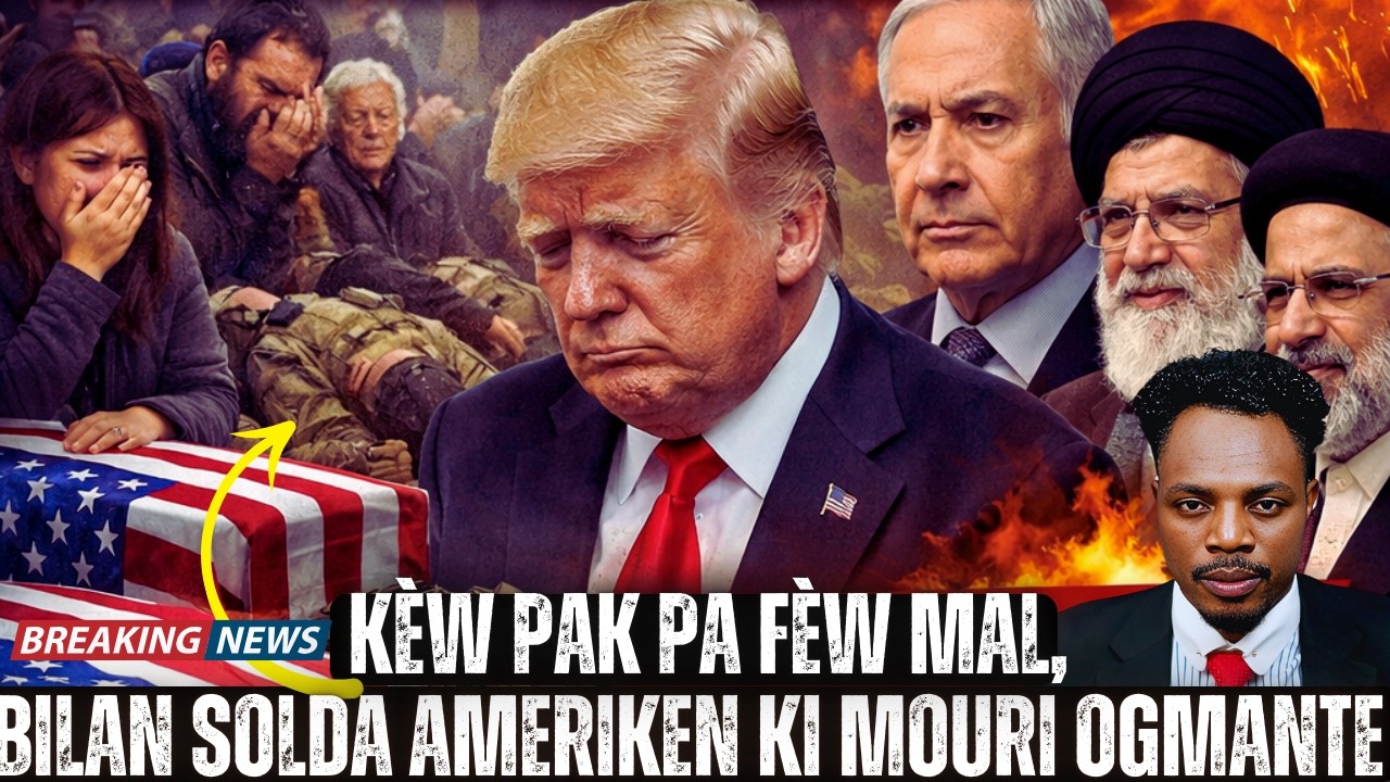 MEN SAK TE RETE A,14 SOLDA AMERIKEN TONBE,4 AVION KRAZE REL NAN ETAZINI,DOYE JOVNEL MOISE ,MARTELY