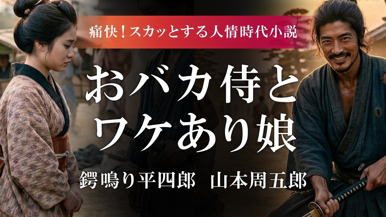 【痛快・スカッと】山本周五郎『鍔鳴り平四郎』前代未聞の凄腕浪人！愛刀が鳴る時、悪を斬る【短編小説・名作朗読】