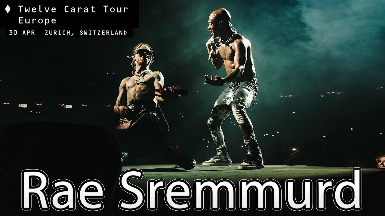 Rae Sremmurd 12 Carat Europe Tour Zurich Switzerland Hallenstadion 30.04.2023 Full Concert