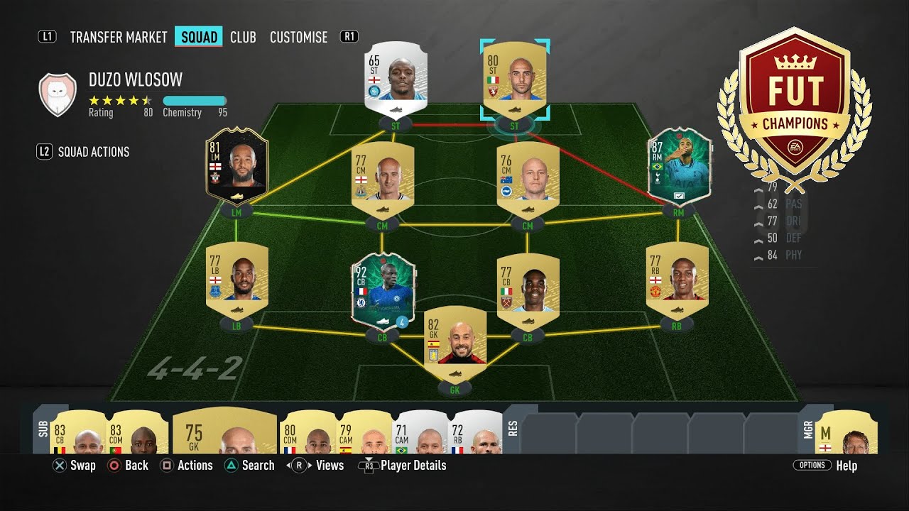 ŁYSĄ PAŁĄ W FUT CHAMPIONS | FIFA 20