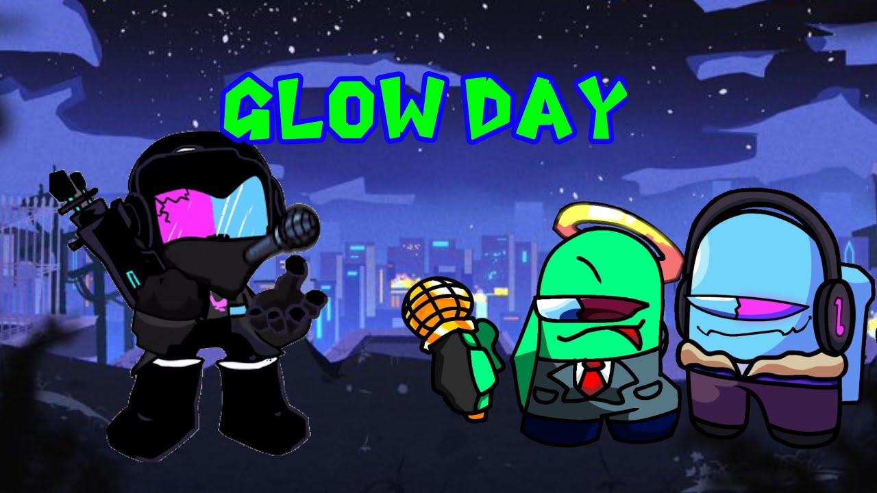 Glow Day/Bad Day but Neo Tankman Neo @purlow_ඞ_fnf and Neo Red sing it