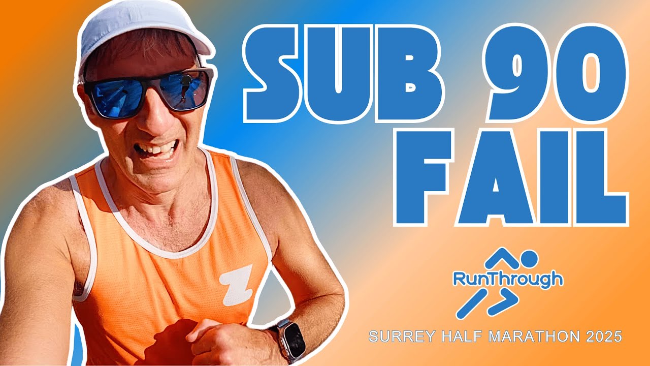 Tried for Sub 90&hellip; But My Body Said NO | Surrey Half Marathon 2025
