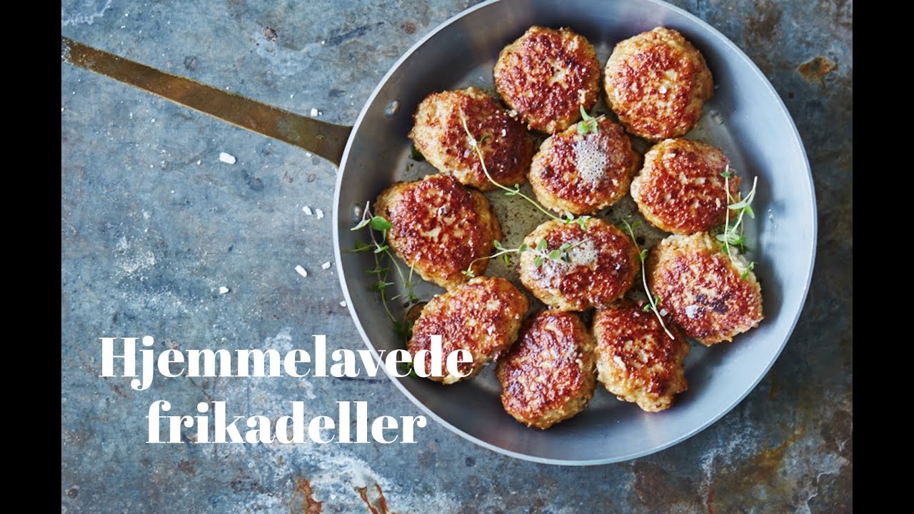 Hjemmelavede frikadeller - Grundopskrift - Køkkensnak
