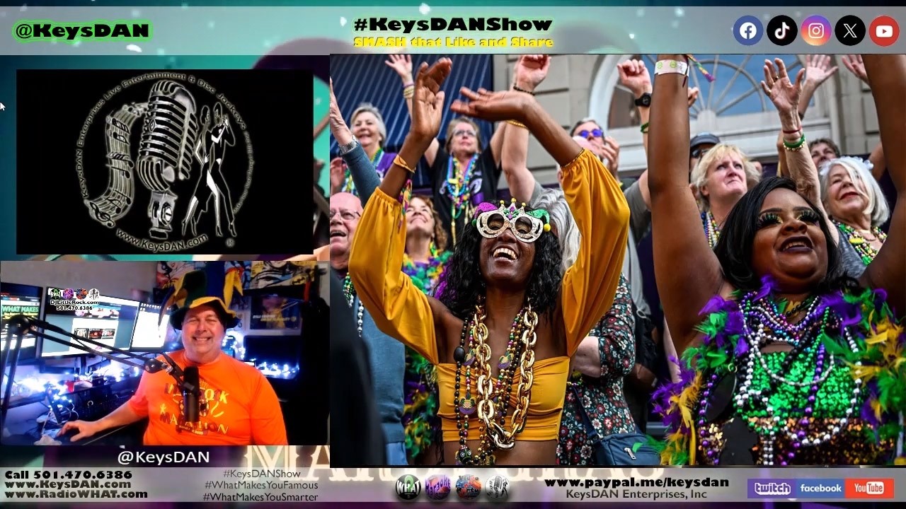 Mardi Gras Origins: From Medieval Europe to New Orleans #HISTORY KeysDAN Show #KeysDANShow @KeysDAN
