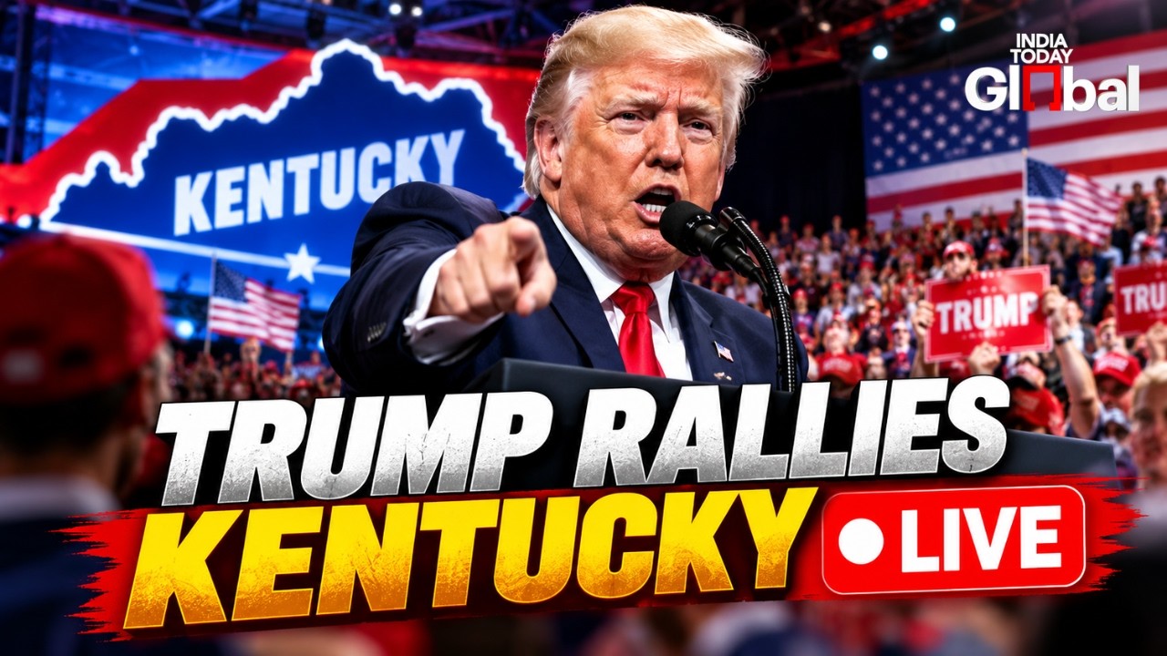 Trump LIVE in Kentucky: President Rallies Republicans as US Heads Towards the 2026 Midterm Elections