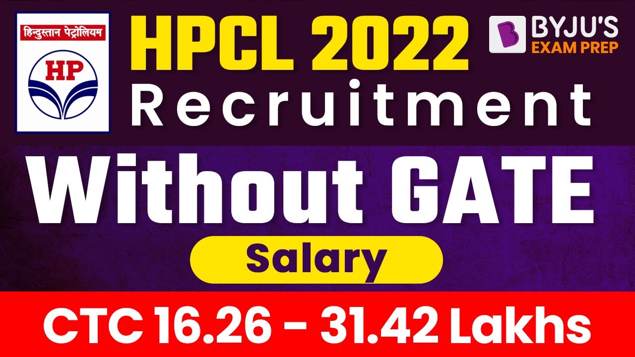 HPCL 2022 | HPCL Recruitment 2022 without GATE Exam | #hpcl #hindustanpetroleum #hpclvacancy2022