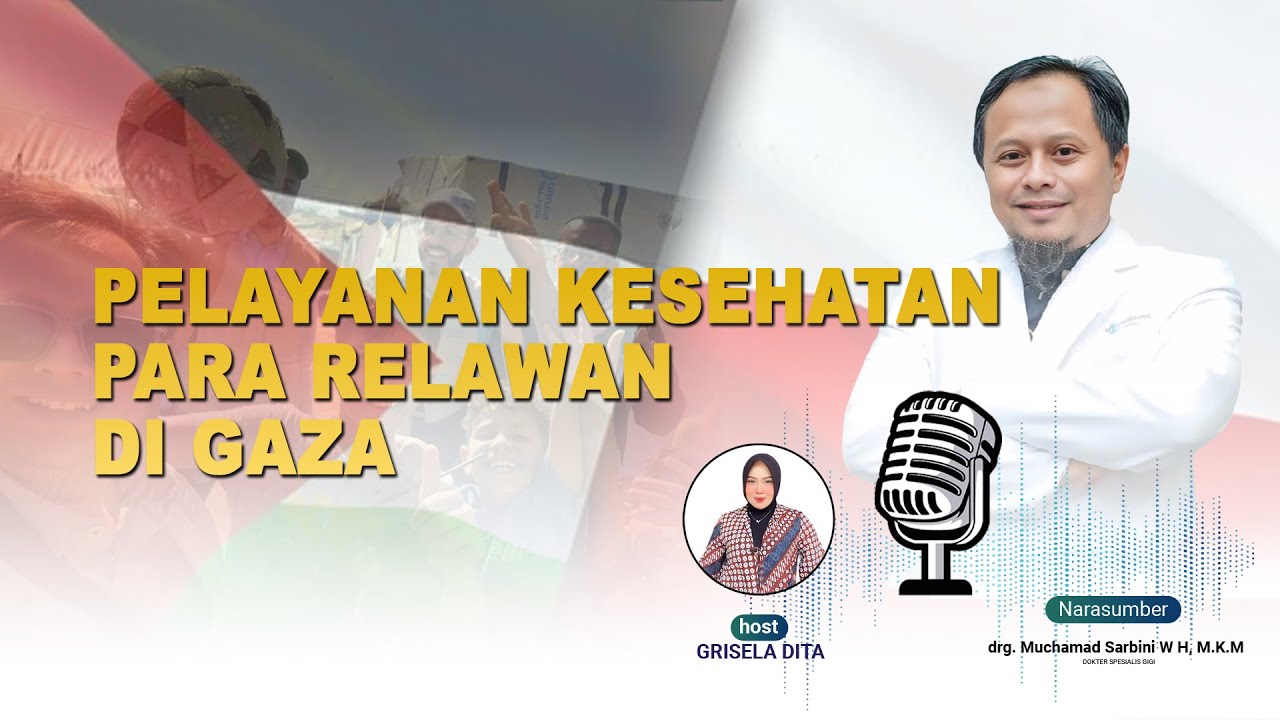 Pelayanan Kesehatan Para Relawan di Gaza