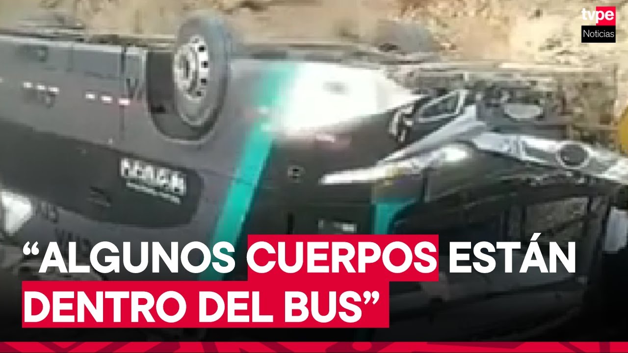 Accidente en Ayacucho: situación de los heridos y fallecidos tras caída de bus