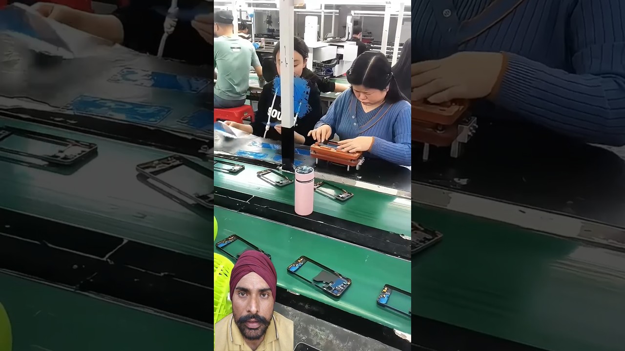 Smartphone assembly #phone #smartphone #smartgadgets #assembly #skills #skill #technology #viral