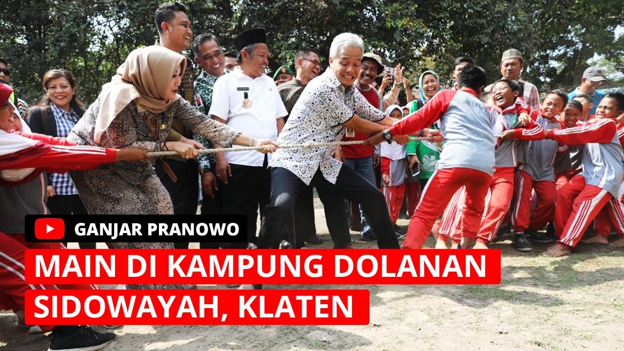 Bermain Bersama Anak-Anak di Kampung Dolanan Sidowayah Klaten