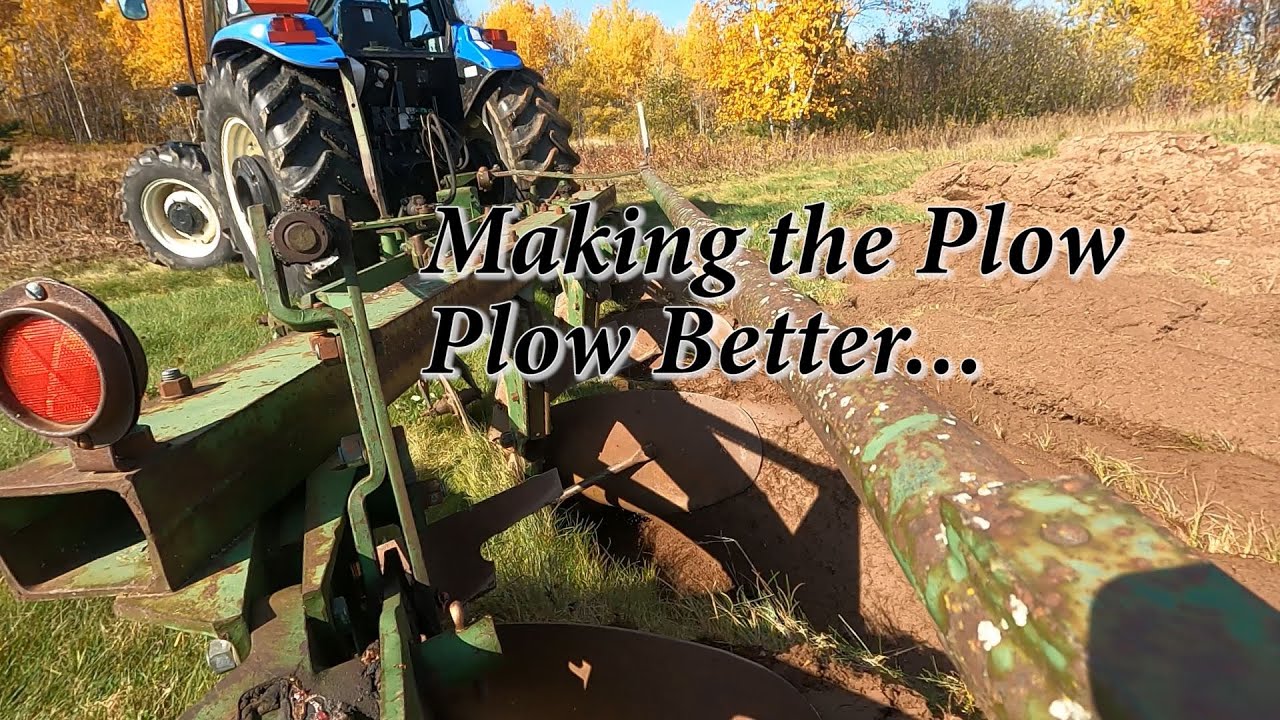 Регулировка плуга John Deere для лучшей вспашки