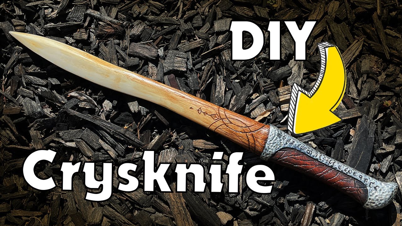 Making A Resin Dune Crysknife Prop from Scratch (Without a Mold)