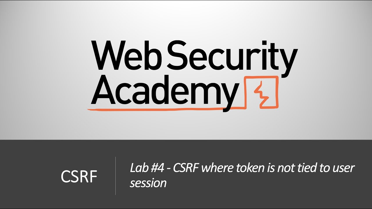 CSRF — Лабораторная работа №4 CSRF, где токен не привязан к сеансу пользователя | Длинная версия
