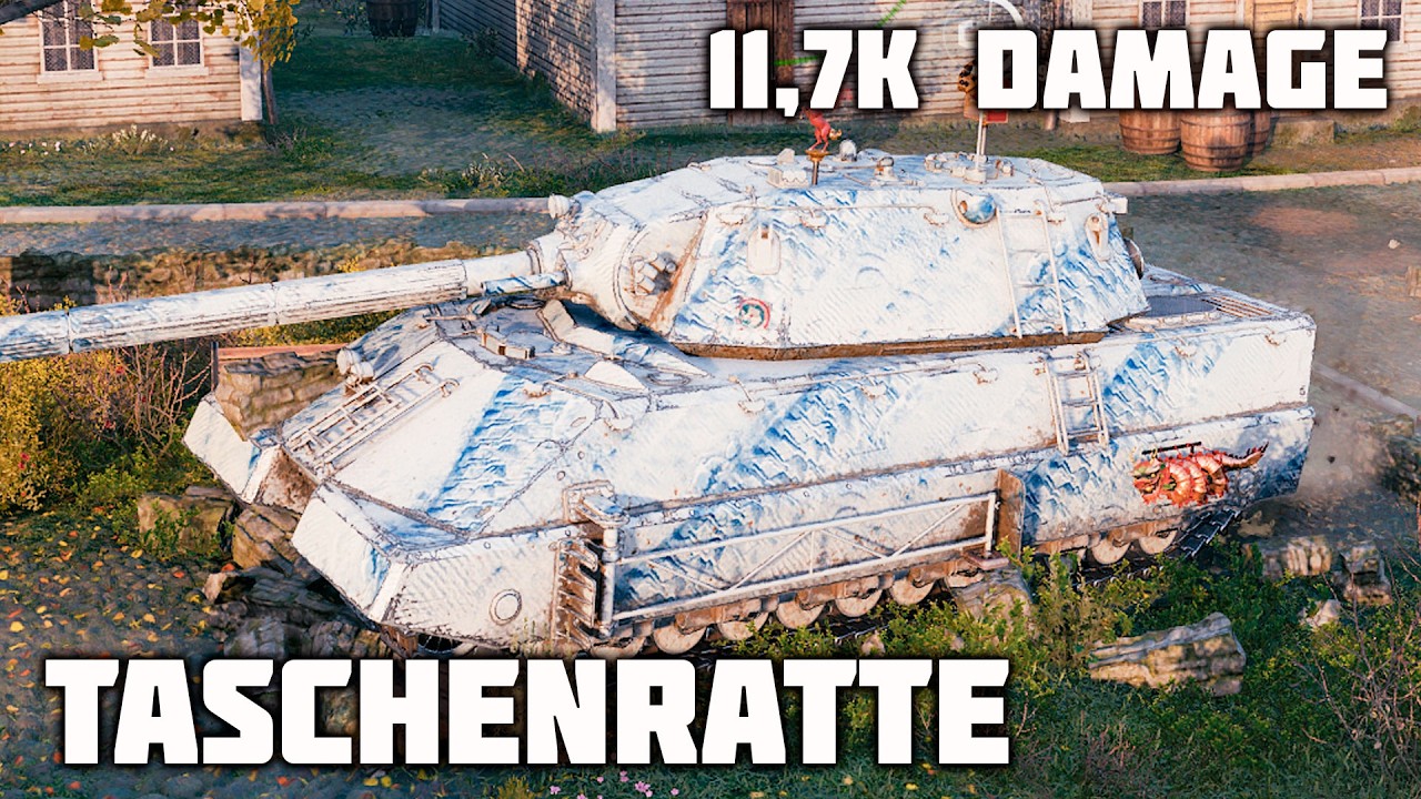 Taschenratte WoT – 4Kills, 11,7K Damage
