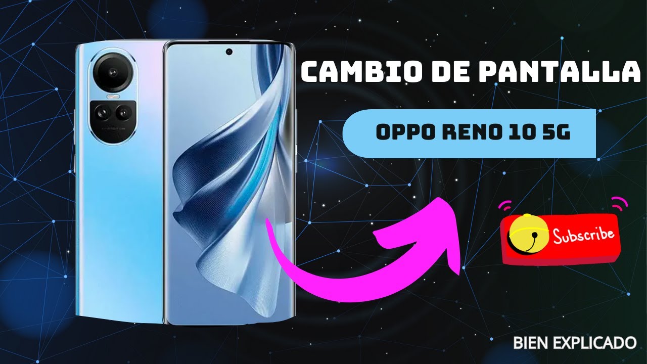 📲 COMO CAMBIAR PANTALLA OPPO RENO 10 5G