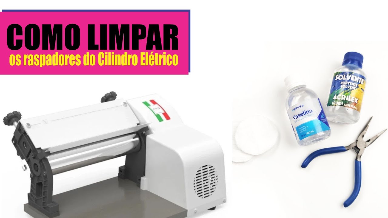 Como limpar os Raspadores do Cilindro Anodilar