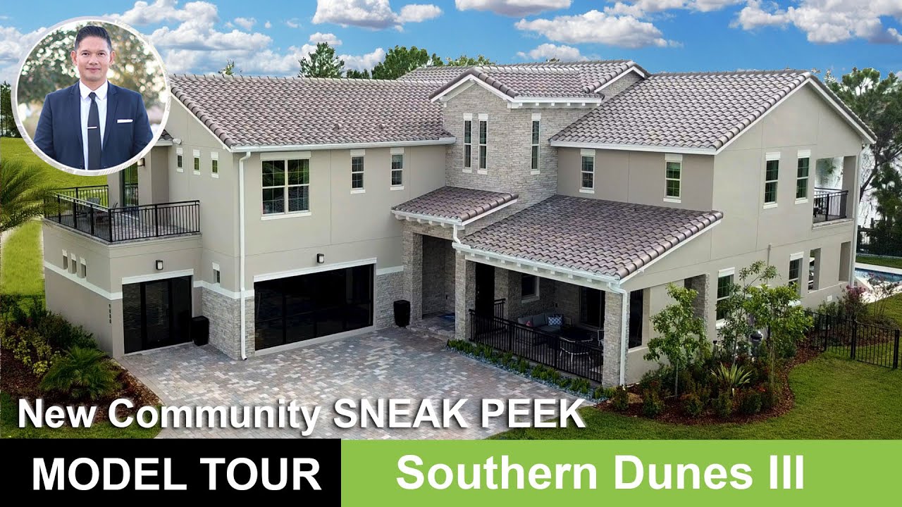 Winter Garden Luxury Home Tour | Southern Dunes III Model | Jones Homes Orlando Home Finders