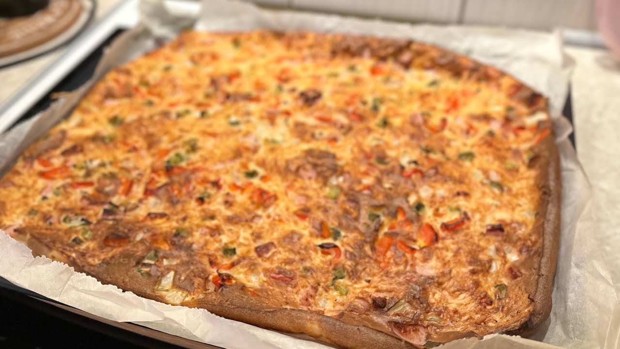 Пицца-блин рецепт из Инстаграмма. Нам обещают, что будет вкусно