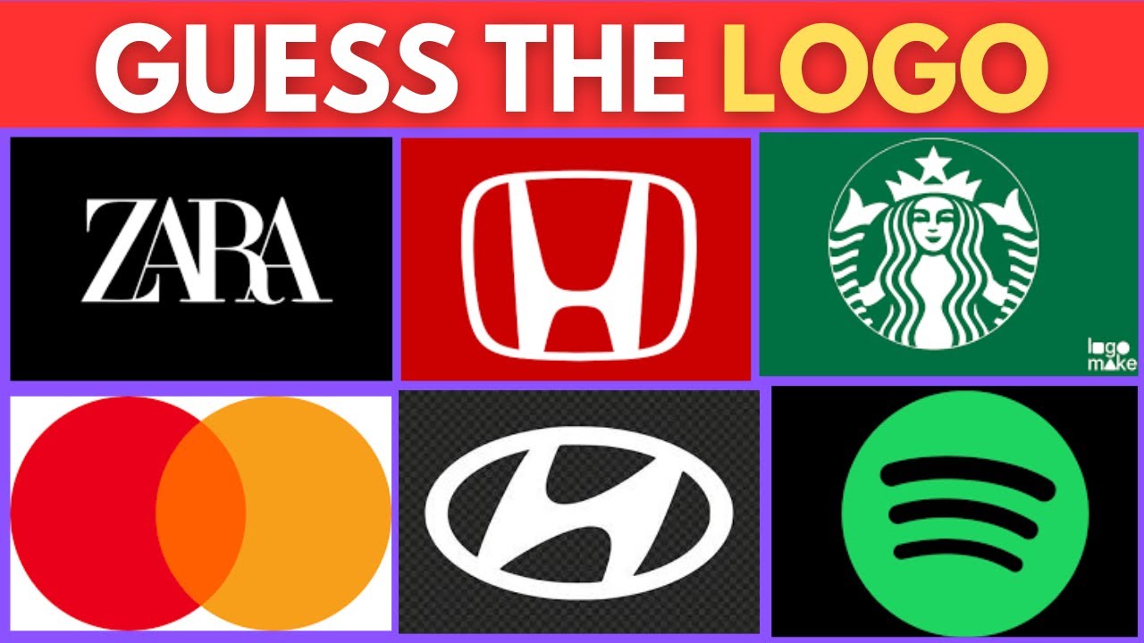 Guess The Logo Quiz | Only 1% Can Guess All Logos 🤯