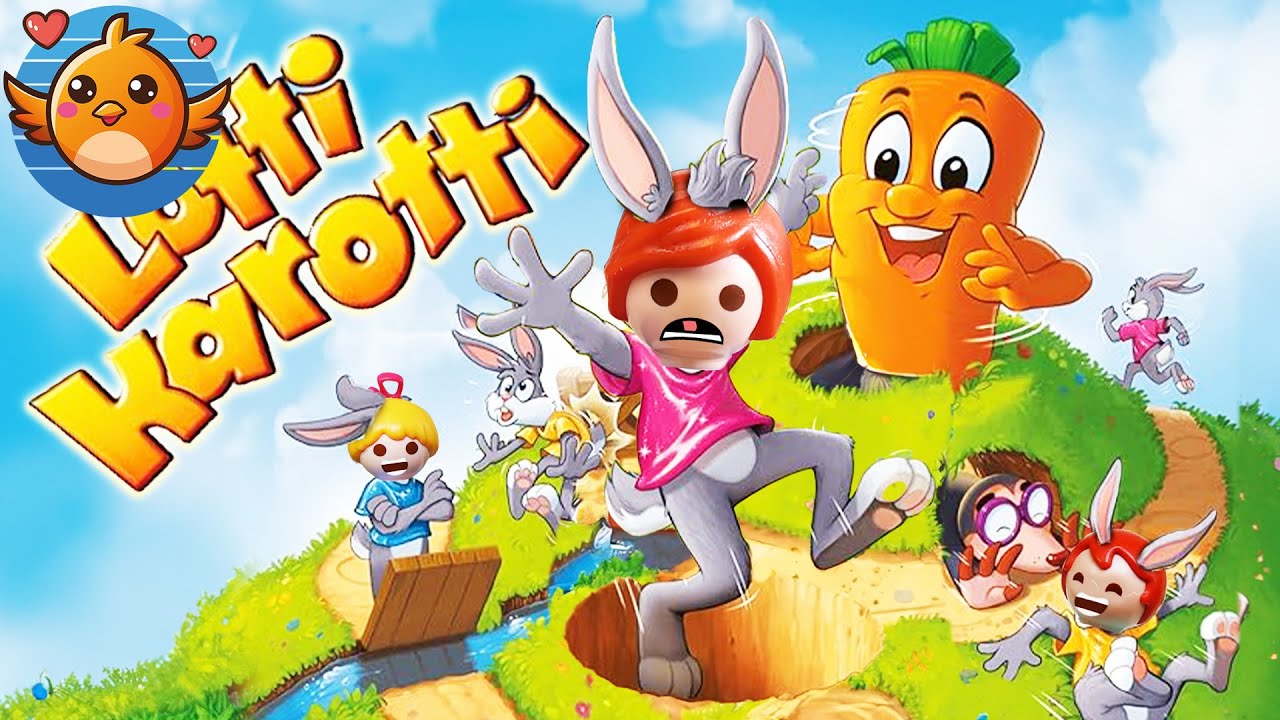 Playmobil Familie Vogel: REAL LIFE LOTTI KAROTTI🥕 XXL Brettspiel für Hannah, Julian & Emma!