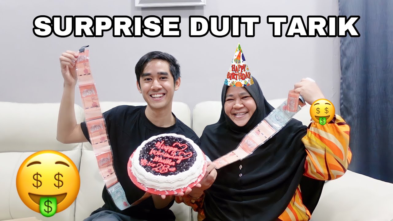 SURPRISE DUIT TARIK UNTUK MAMA 🥳
