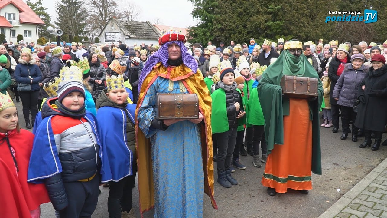 Widowiskowy Orszak Trzech Króli 2023 w Szańcu