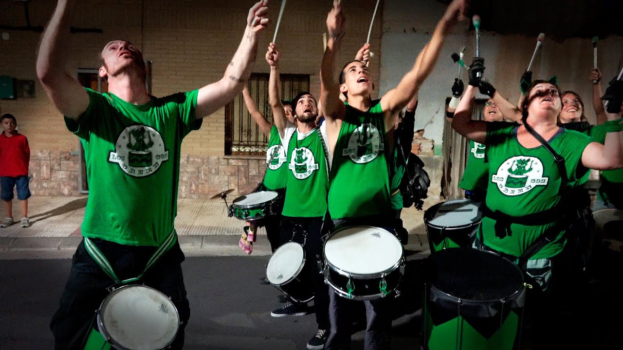 Los Green Gos Batukada - Pinseque (Zaragoza) 2014 (UHD/4K)