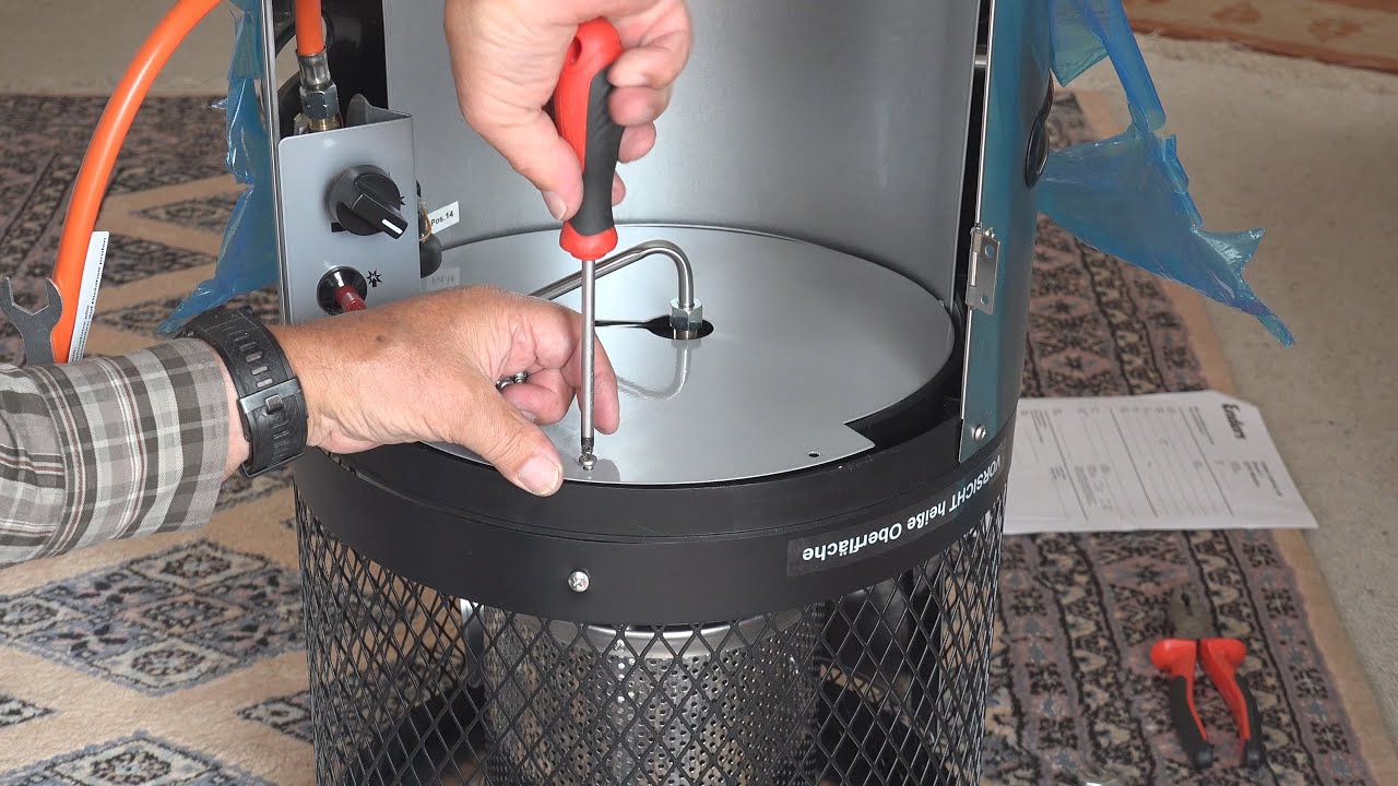 Gas-Terrassenheizer Polo 2.0 von der Fa. Enders  (Zusammenbau) in 4K von tubehorst1