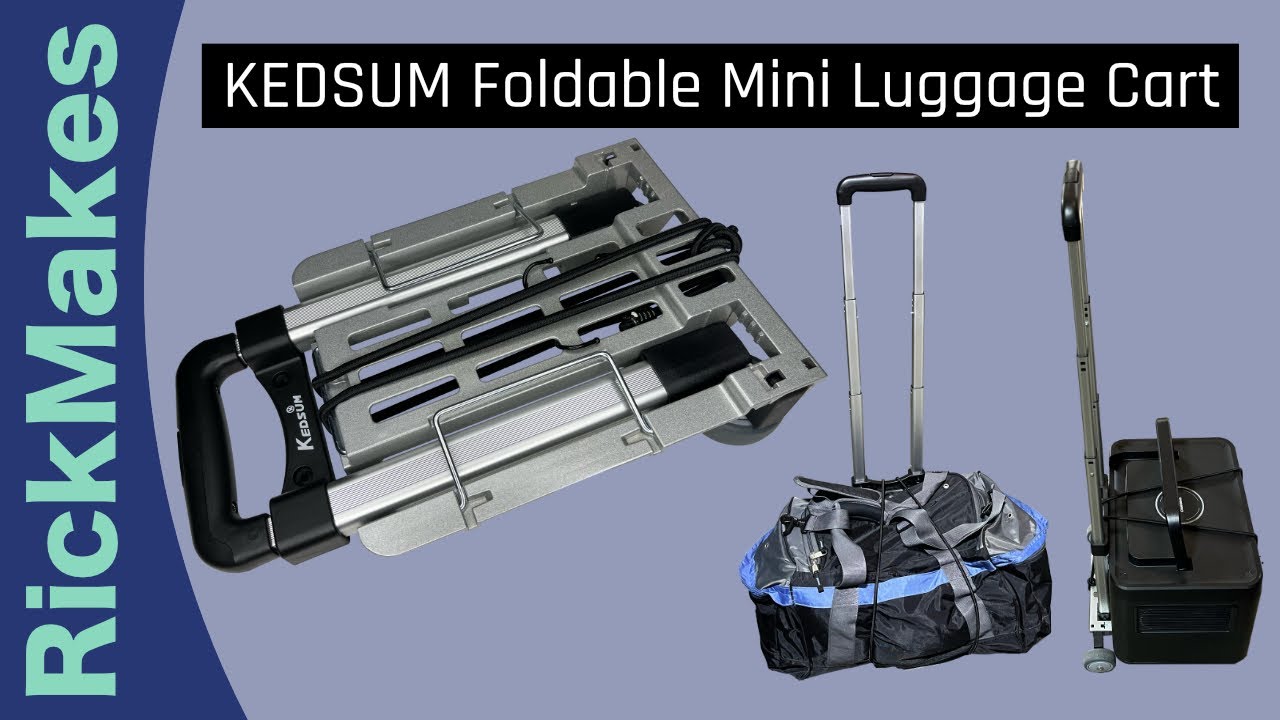 KEDSUM Foldable Mini Luggage Cart