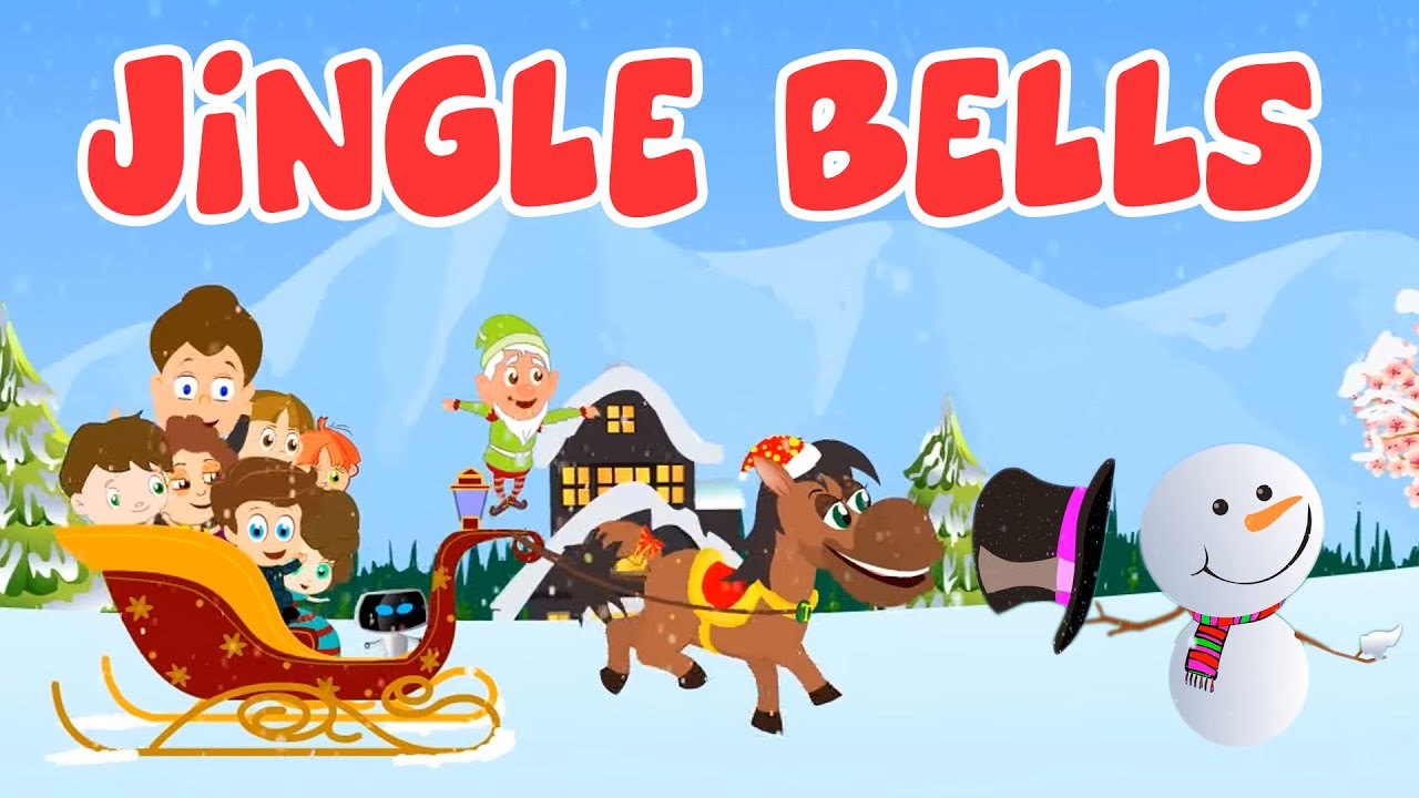 Jingle Bells Jingle Bells | Christmas Carol For Tiny Tots With Tim & Tia