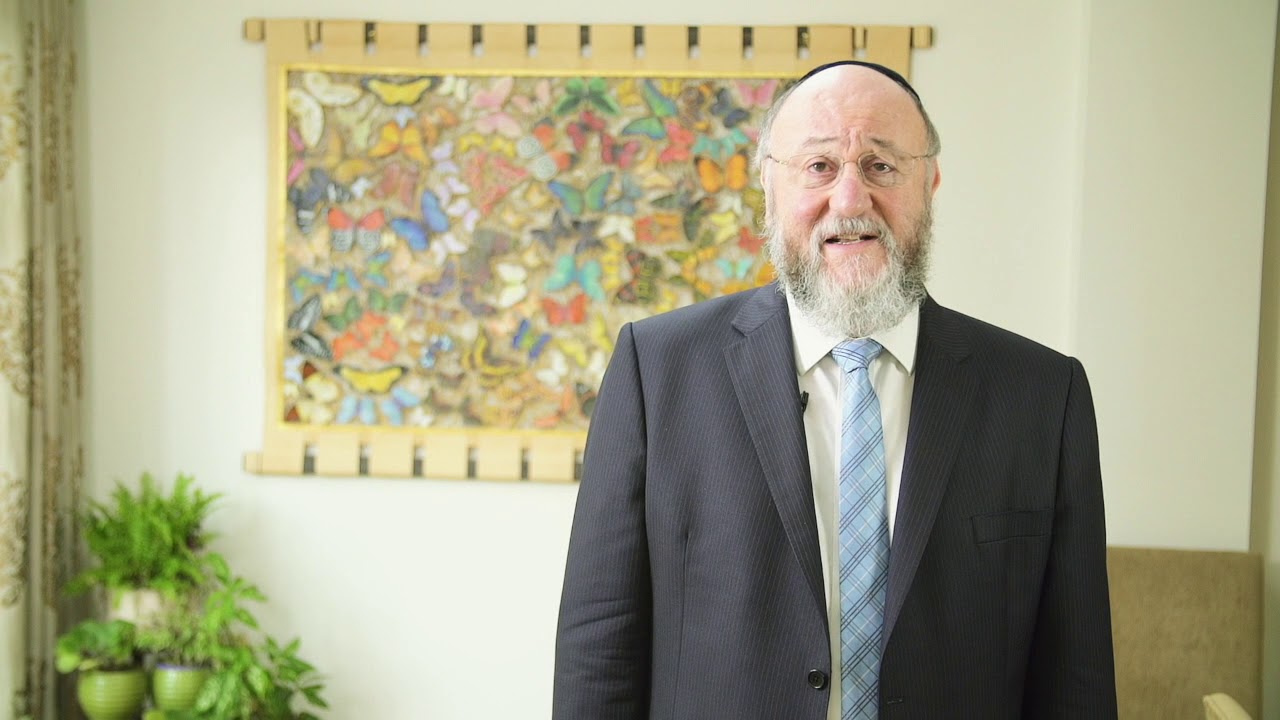 The Chief Rabbi's D'var Torah for Parshat Bo