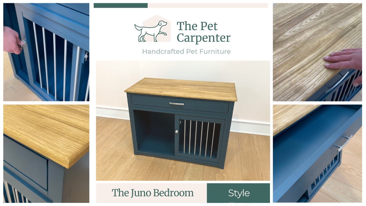 Hague Blue Wooden Dog Bedroom Tour