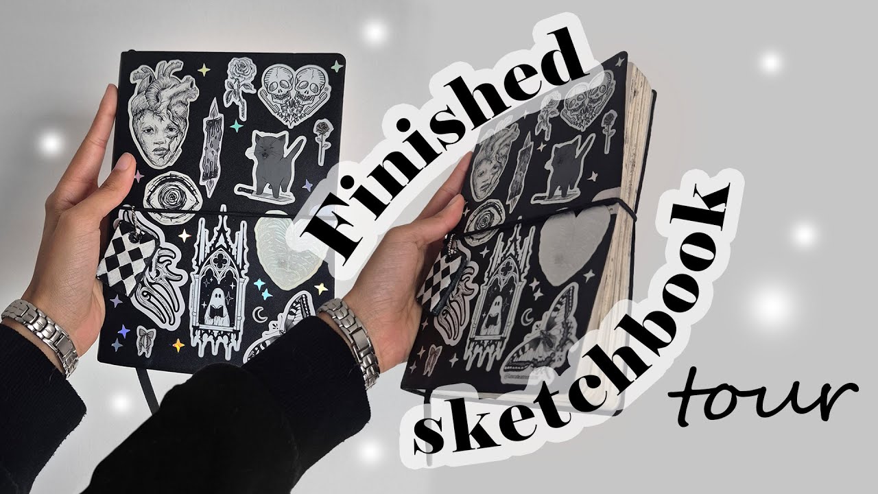 Sketchbook Tour | plus setting up new one