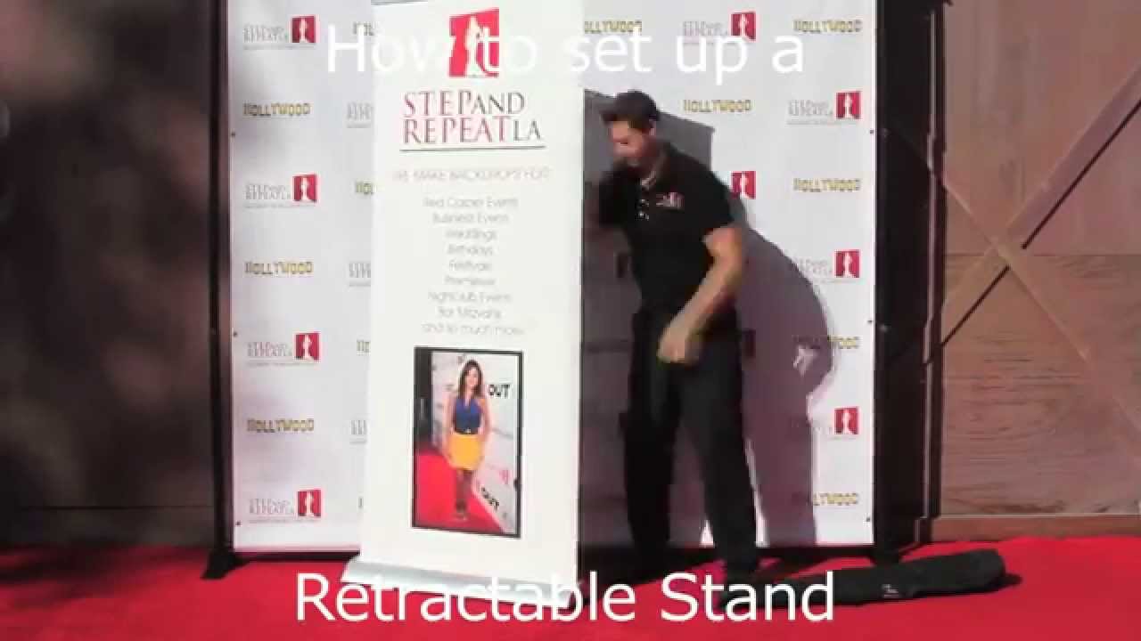 Step and Repeat LA - Retractable Stand