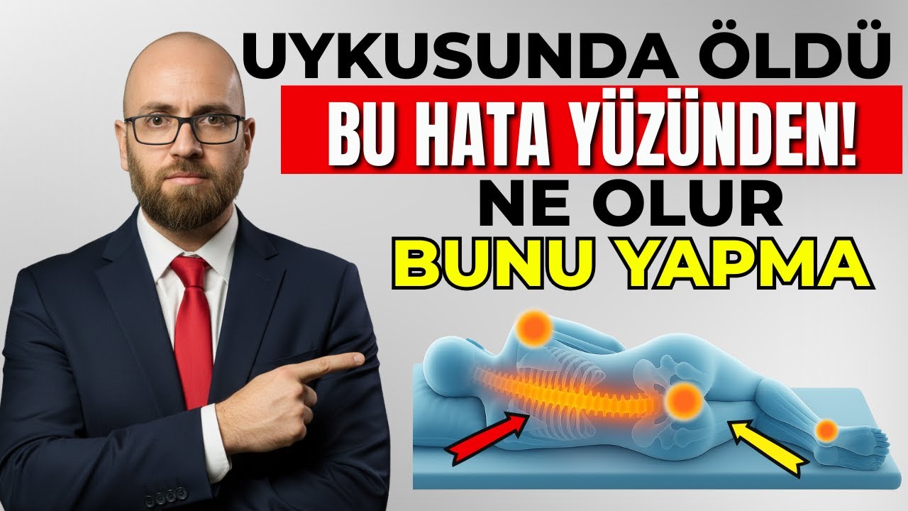 Uykusunda öldü… Çünkü bu yaygın hatayı yaptı ⚠️ Doktorlar acil uyarıyor!