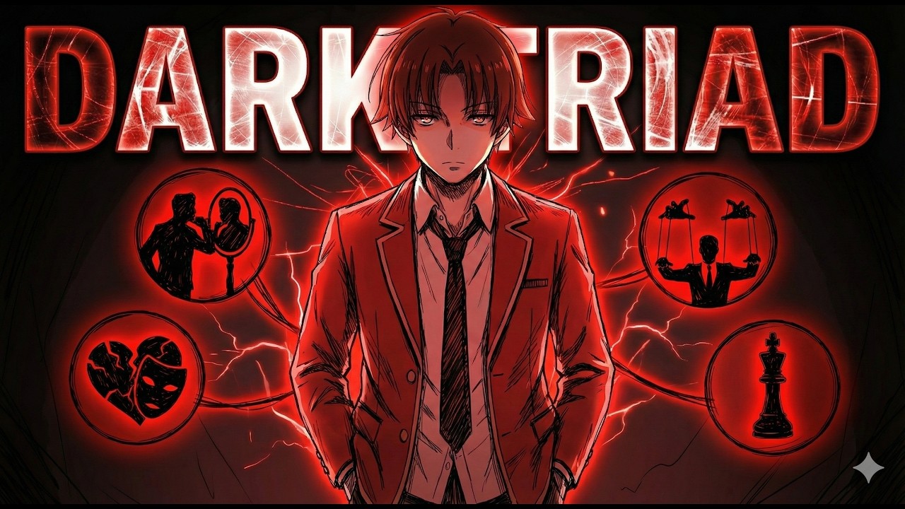 Dark Triad Explained (Narcissism Machiavellianism Psychopathy)
