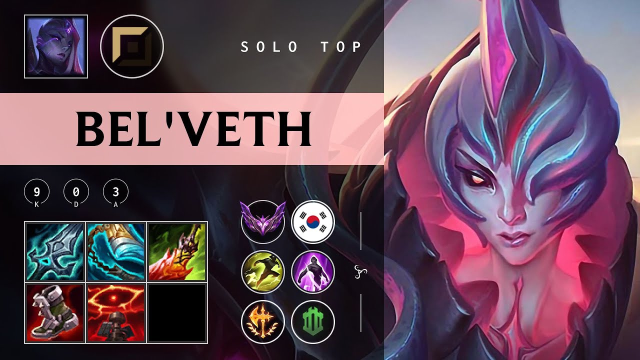 Bel'Veth Top vs Zaahen - KR Master Patch 25.23
