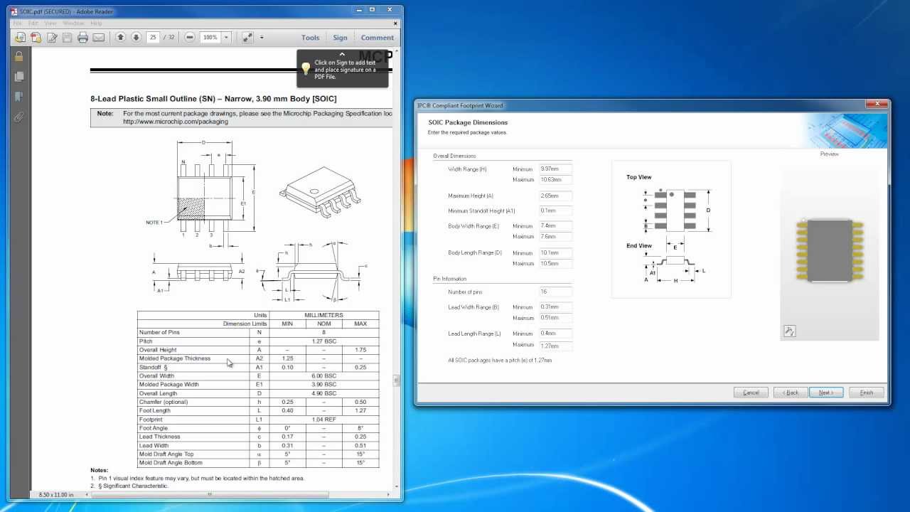 How to create a footprint in Altium Designer using IPC Footprint Wizard