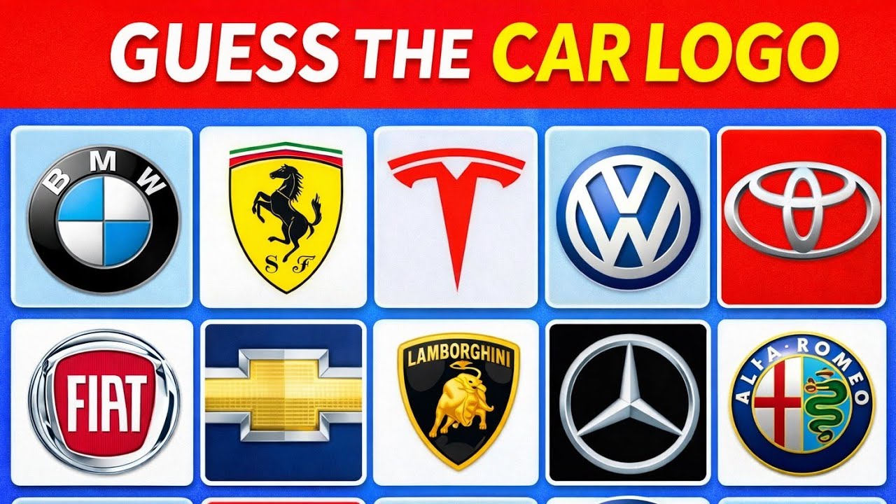 Guess The Car Logo 🚗 | 15 Famous Car Logos Quiz | Can You Guess Them All? | Quiz By DH | 