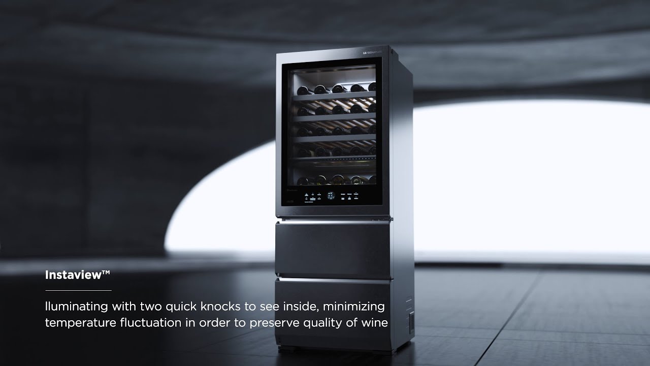 LG SIGNATURE Wine Cellar - Combining the art of wine preservation with premium, stylish design