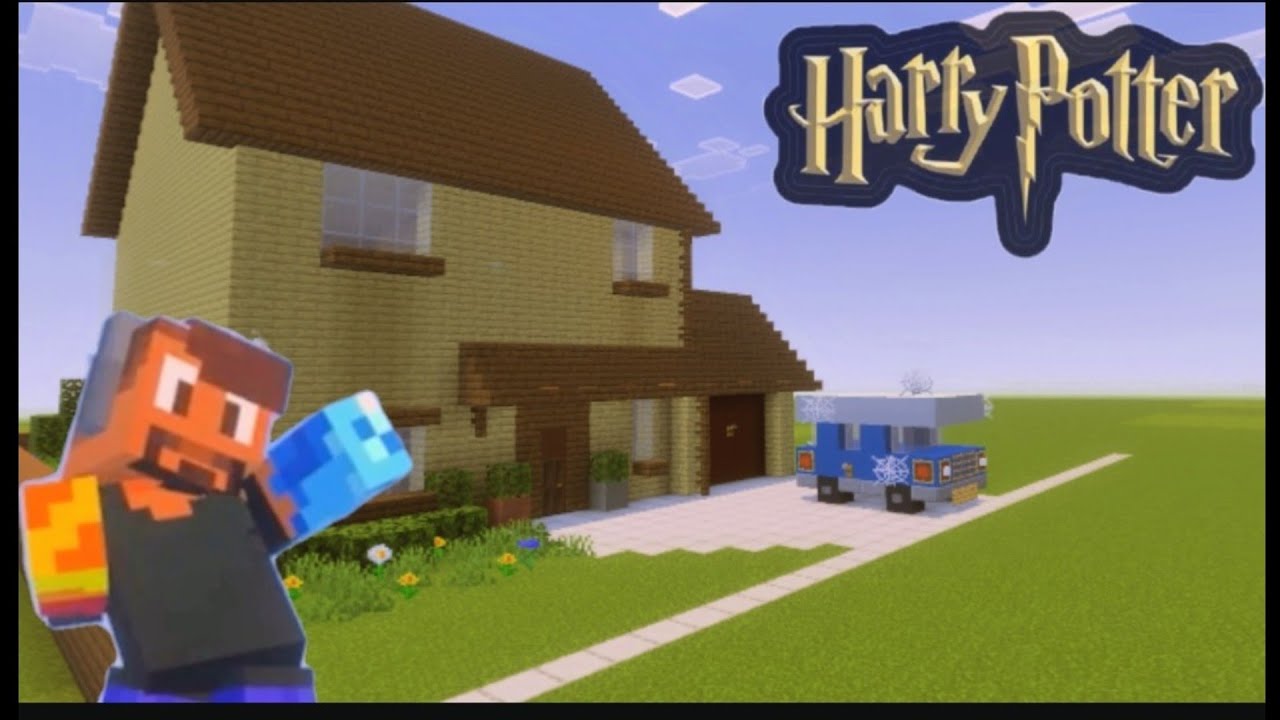 Building the Dursleys House On Minecraft! 