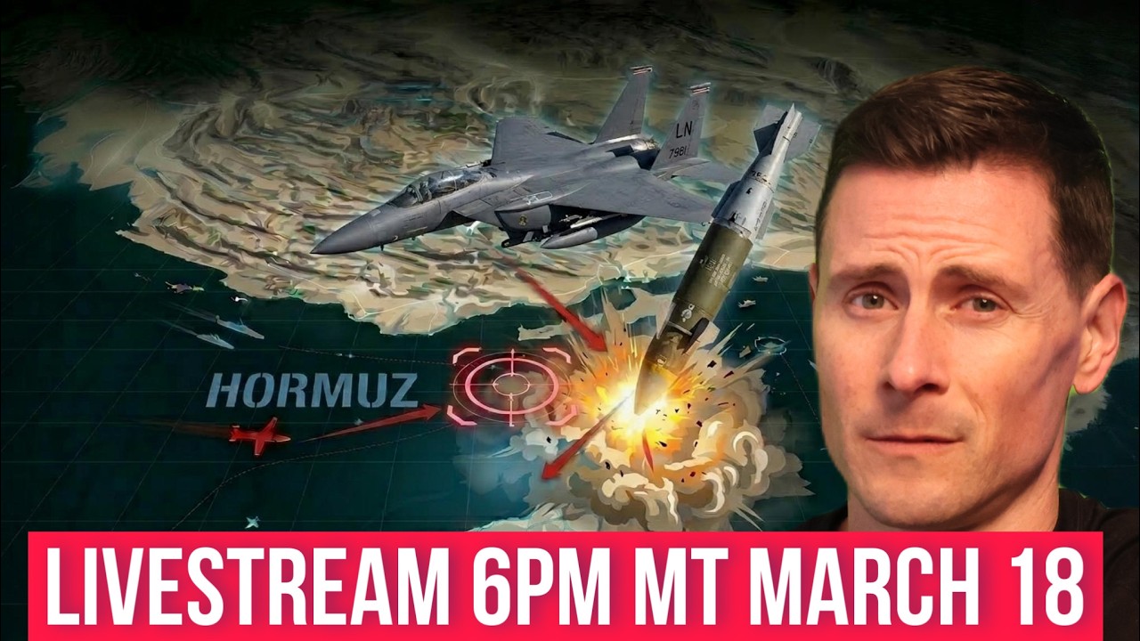 F-15E's Just Dropped Something HUGE On Iran LIVESTREAM | 6pm MT March 17th 2026